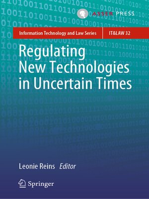 cover image of Regulating New Technologies in Uncertain Times